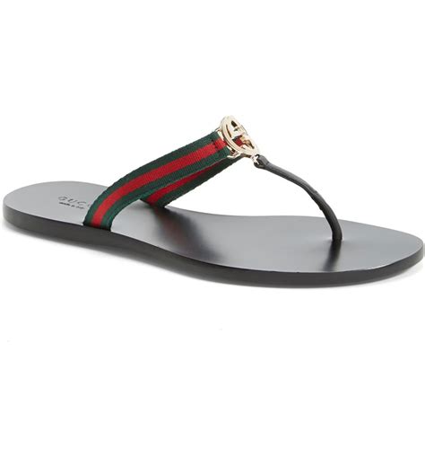 gucci flip flops womens nordstrom|Gucci slides Nordstrom rack.